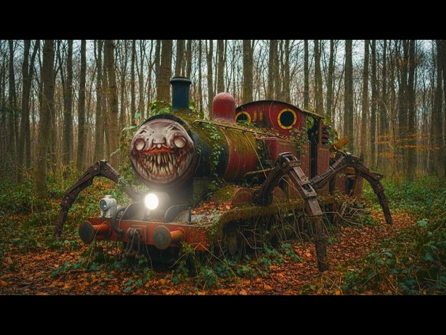 ASMR Car Restoration| Restoring Abandoned Choo Choo Charles Train Found in the Forest | Full Rebuild