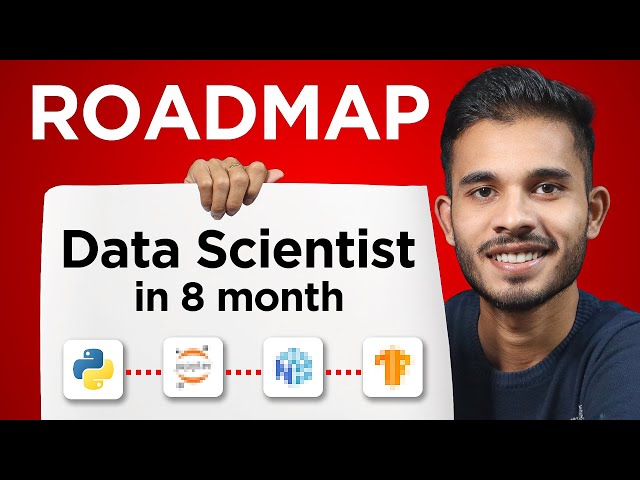 The ONLY Data Science 8 Months Roadmap You NEED | Step-by-Step Guide  for 2025 | Sagar Chouksey