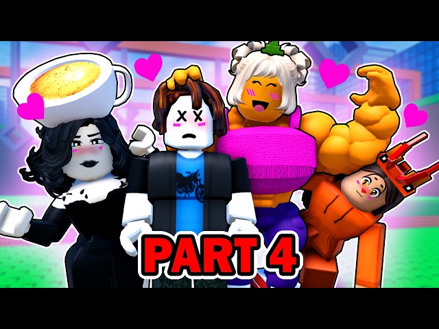 SWING OBBY, BUT THERE ARE ONLY GIRLS!? (Part 4) Roblox Animation