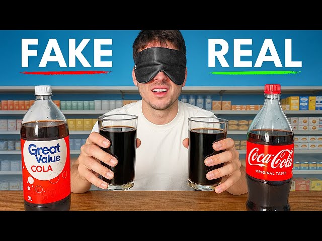 Testing Name Brand vs Walmart Food!