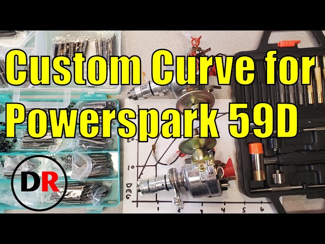 Powerspark 59D distributor recurving, lets get all that power!