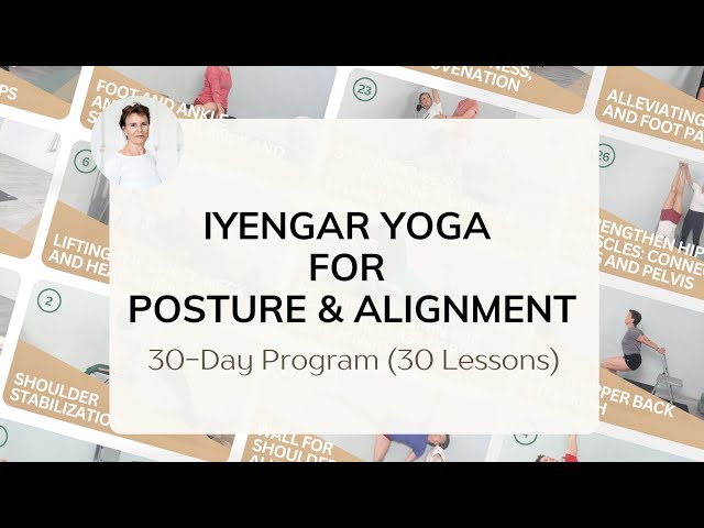 Introduction to 30 Days of Iyengar Yoga for Posture and Alignment by Kathy Cook
