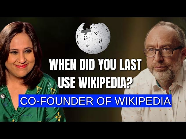 Did You Do A Wikipedia Search Today?  Meet The Man Who Founded it ! Barkha@Kerala Lit Fest !