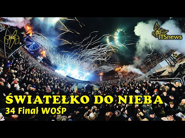 Światełko do Nieba. 34 Finał WOŚP. PGE Narodowy Warszawa 360