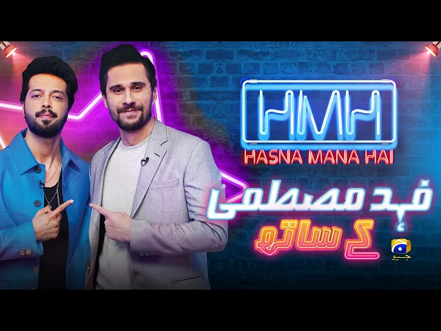 Hasna Mana Hai With Tabish Hashmi |  | Fahad Mustafa | Episode 01 | Comedy Show | Har Pal Geo