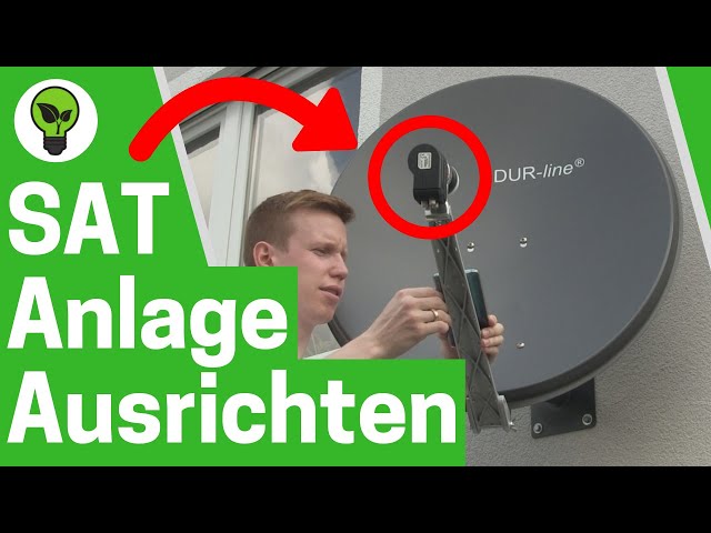 Aligning a satellite dish ✅ TOP INSTRUCTIONS: How to connect a satellite system and set it to Ast...