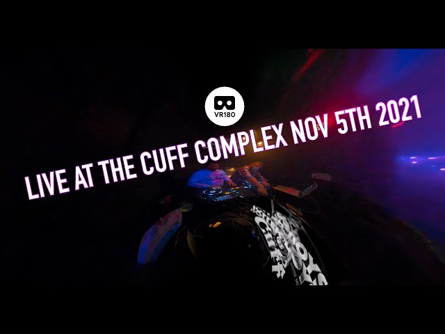 VR180 DJ footage Mr. Linden Live at the Cuff Complex Seattle