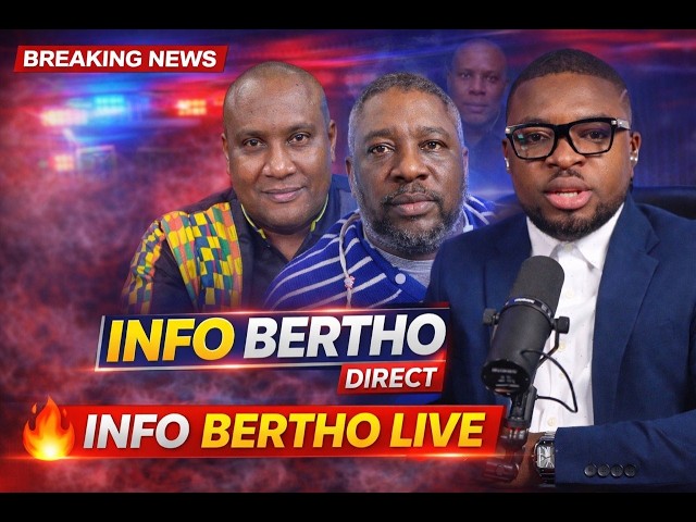 INFO BERTHO LIVE 03 AVRIL/JN MONARD,TIPYE ESPERANS,ANDRE MICHEL,DOSYE JOMO A CHO