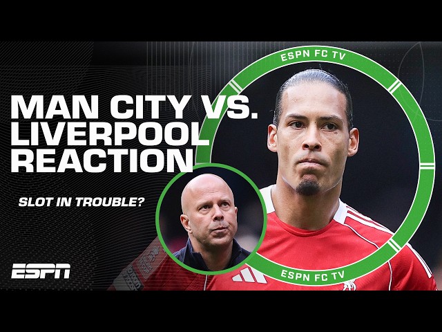 Steve Nicol: There's a 'CLOUD HANGING OVER ANFIELD' 🗣️ REACTION to Man City vs. Liverpool | ESPN FC