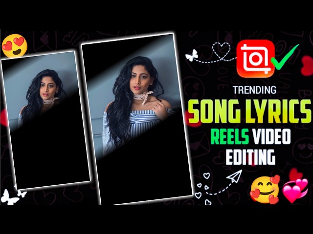 Trending Song Lyrics Reels Video Editing 🔥 | Instagram Viral Edit Tutorial 2026