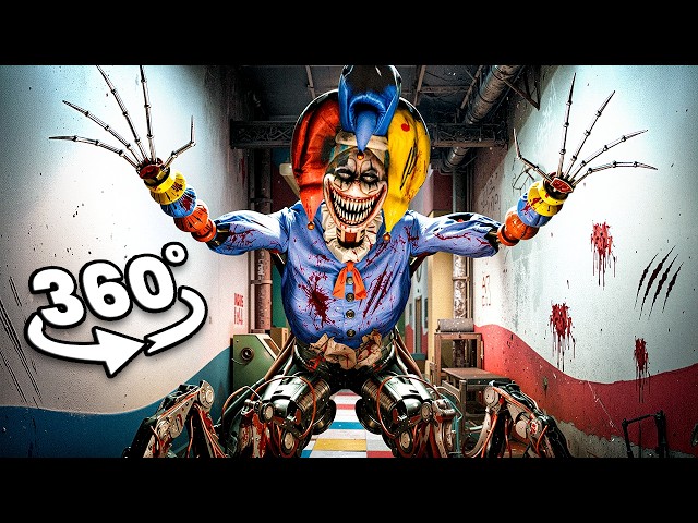 Poppy Playtime 5 | Prototype Is Coming for You | Nowhere to Hide (Scary VR 360° Video) Final Boss