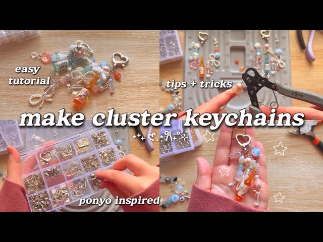 ⭐ ULTIMATE CLUSTER KEYCHAIN TUTORIAL! 🌊✨ step-by-step guide + tips & tricks ⭐