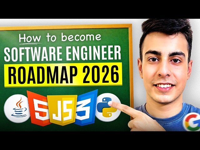 If I Had to Start Coding in 2026, I’d Do This (Software Engineer Roadmap)