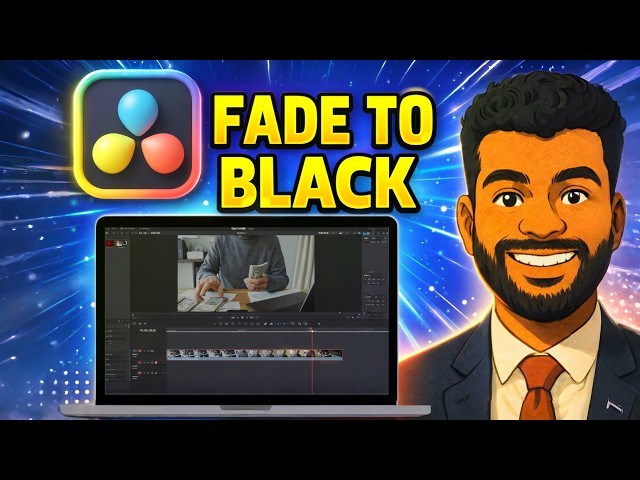 How to Make Video Fade to Black in DaVinci Resolve