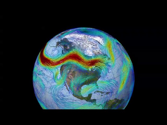 NASA Altered Jetstream Visualization