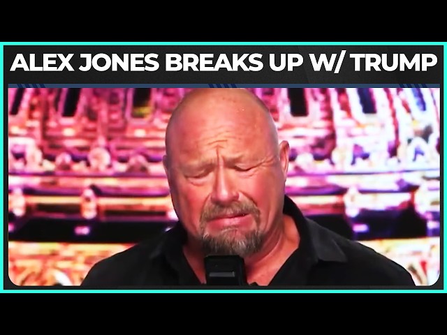 Alex Jones NUKES Trump In Shocking Rant