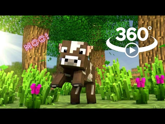360° POV: You are a Cow in Dream's Minecraft Speedrun
