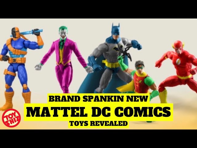 2026 NEW MATTEL DC COMICS FIGURES SNEAK PEAK!