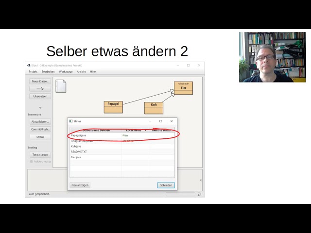 Git & BlueJ: Wie man bei BlueJ das Arbeiten mit Git beginnt. Zum Einstieg.
