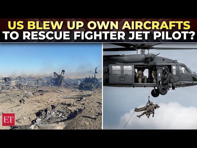 ‘48 hours in enemy territory…’: How US Army rescued fighter jet pilot downed in Iran with CIA help