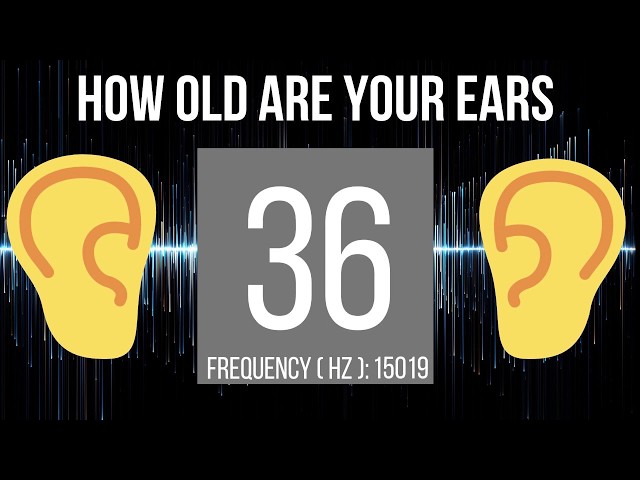 How Old Are Your Ears?? | HEARING TEST!