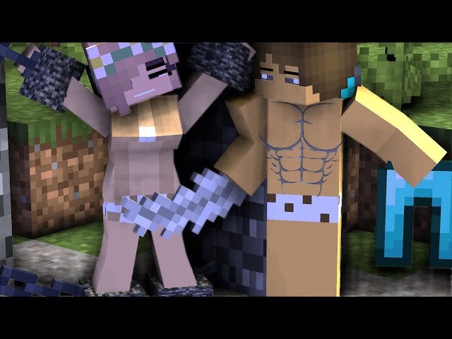 Diamond man is evil man 1 ?- Minecraft Animation Diamond man.