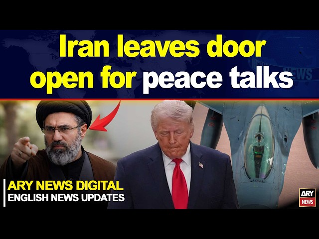 Iran leaves door open for peace talks || ARY News Updates || 4th April 2026