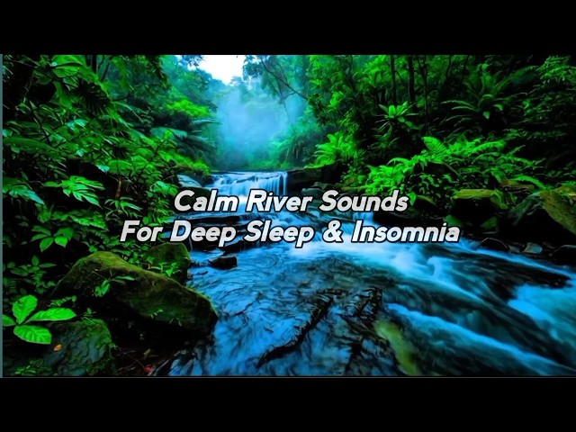 Calm Jungle River Sounds 🌿 Relaxing Forest Stream for Sleep & Stress Relief