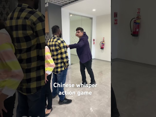 chinese whisper game #emcee #dance #anchor