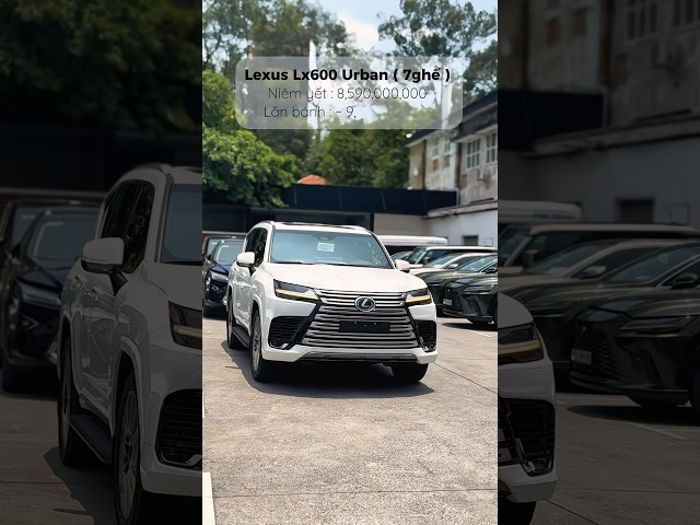 Lexus Lx600 Urban ( 7 ghế ) 2026 màu trắng ngọc trai #lx600 #lexus #luxurycars #cars #xh #suv #urban