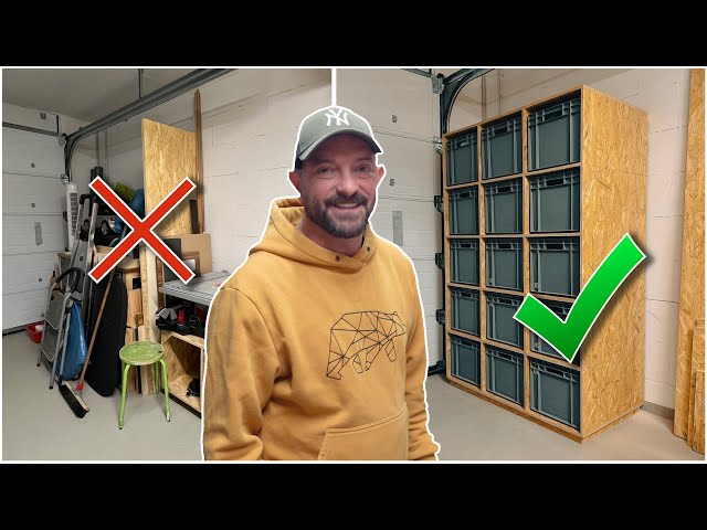 Einfach und ordentlich! Ein stabiles Regal für die Euro Boxen bauen. ★ Ali Der Bastler ★