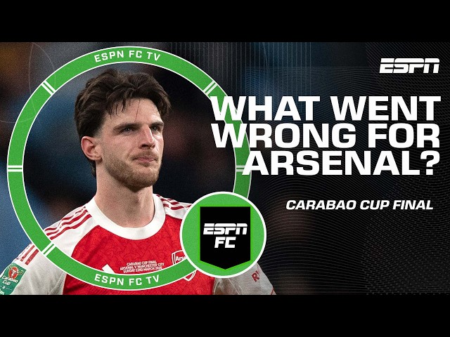 ‘ABSOLUTE DISGRACE!’ 😡 Arsenal SLAMMED for Carabao Cup final performance | ESPN FC