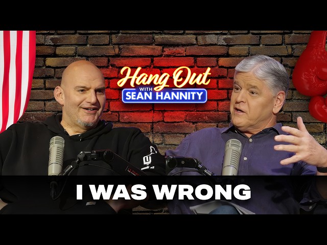 Hannity APOLOGIZES to John Fetterman?! The Interview No One Expected | Hang Out with Sean Hannity