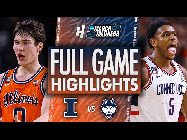 Illinois vs Uconn - FULL GAME HIGHLIGHTS 🔥 Final Four | NCAA March Madness 2026