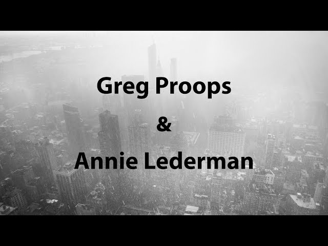 Comics Greg Proops & Annie Lederman