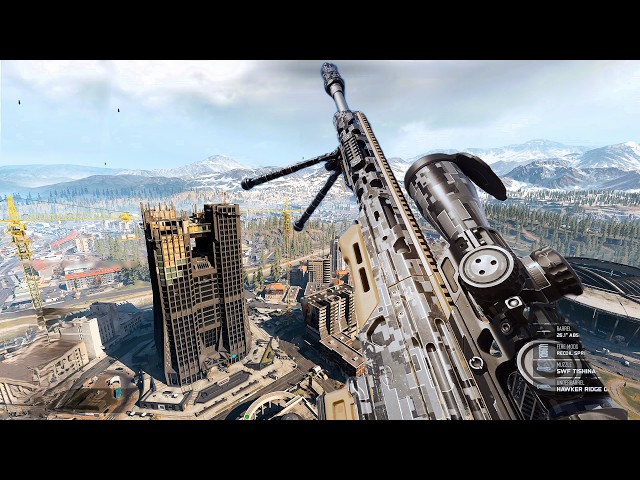 COD WARZONE BO7 ( HAWKER HX ) TACTICAL SNIPER GAMEPLAY! (No Commentary)