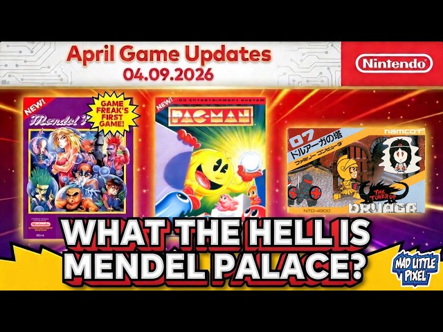 WTF Are These NEW Switch Online NES Games!? Game Freaks 1st Game!