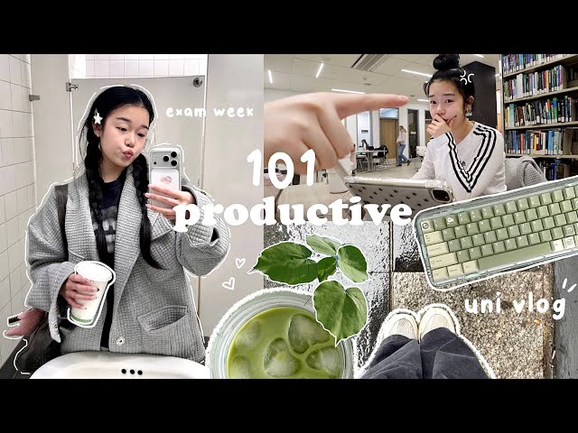Realistic Uni Vlog🍃Productive 24 hours, preparing for spring, studying etc.