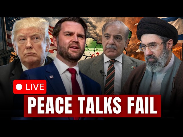 LIVE: JD Vance Reacts As US–Iran Talks Stall In Islamabad | “Bad News, No Agreement” | Trump Update
