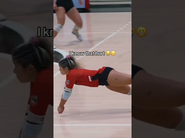 This volleyball save was amazing! 😱🏐 #shorts