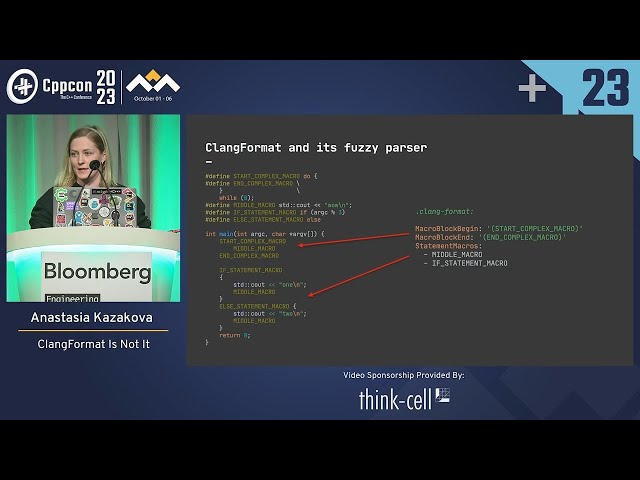 Lightning Talk: ClangFormat Is Not It - Anastasia Kazakova - CppCon 2023