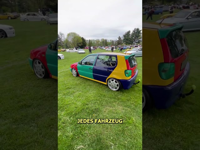 VW POLO HARLEKIN - Das verrückteste Sondermodell der 90er 🌈 | Auto Geschichte