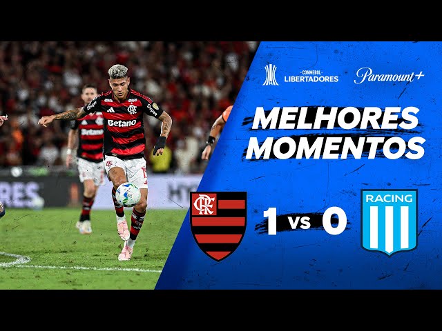 FLAMENGO 1 X 0 RACING - CONMEBOL LIBERTADORES 2025 | Paramount Plus Brasil