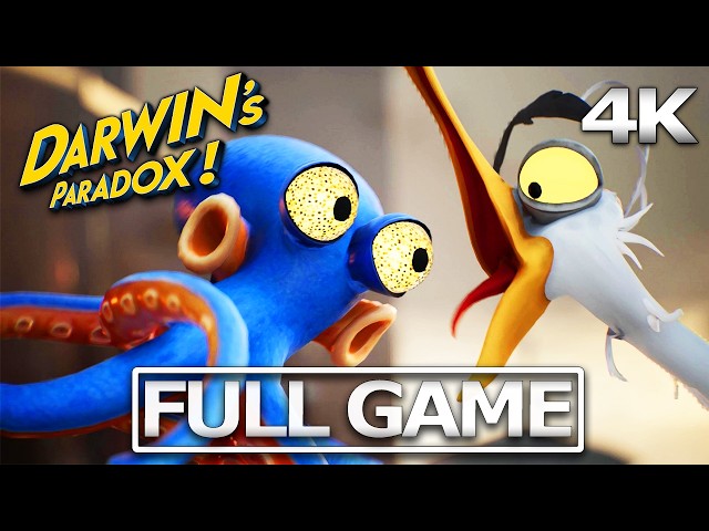 DARWIN'S PARADOX! Full Gameplay Walkthrough / No Commentary【FULL GAME】4K Ultra HD