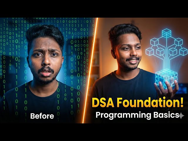 Programming Basics for DSA in 1 video | okka video lo Programming Basics! | Vishal Codes