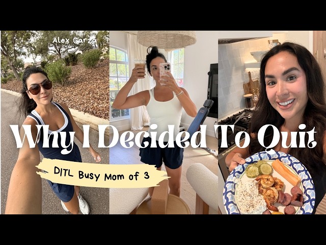 WHY I'VE DECIDED TO QUIT | A FEW DAYS IN MY LIFE VLOG