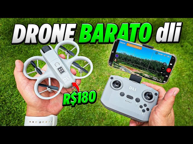 I bought the cheapest drone from Dli and I'm going to show you! Dli NEO mini - Unboxing and Impre...