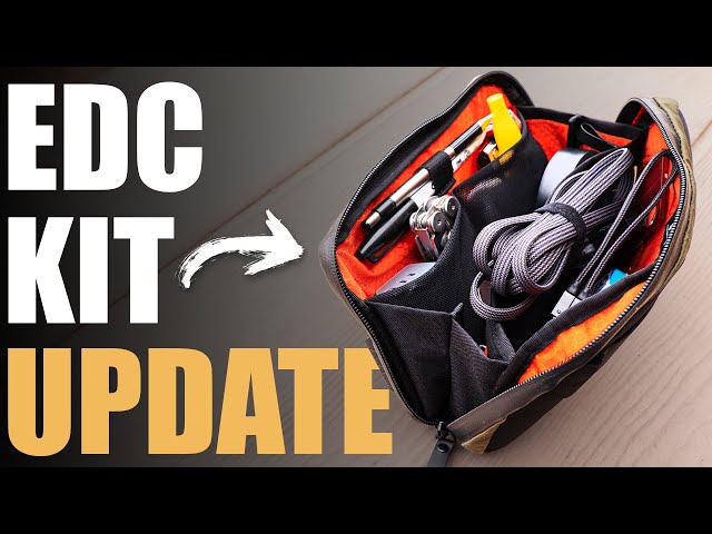 My EDC Kit Changed! || Building An ACTUALLY Useful EDC Kit And How You Can Too.