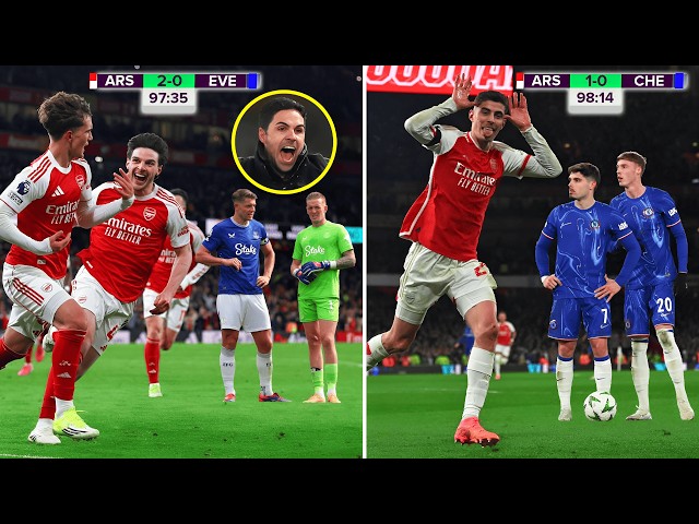 30 Most Dramatic Arsenal Last-Minute Goals