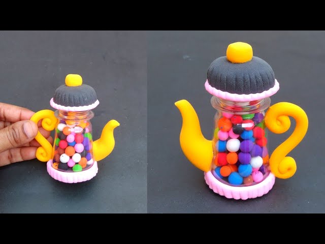How to make cute things with waste material | Bottle Craft 